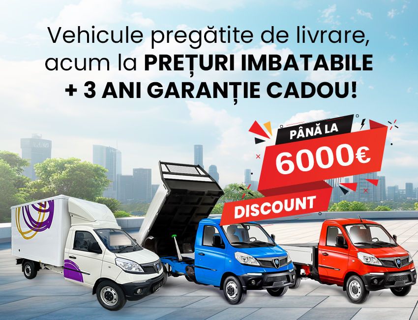 Vehicule gata de livrare, acum la prețuri irezistibile!